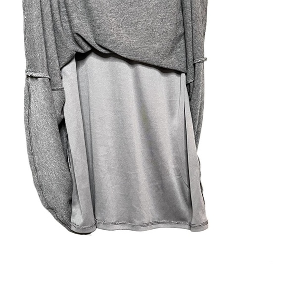 Candies Junior's Grey Embroidered Sleeveless Aline Dress  Fit And Flare Sz Small - Picture 5 of 8